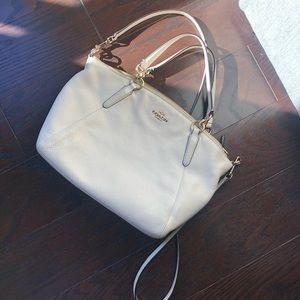 Coach White Crossbody
